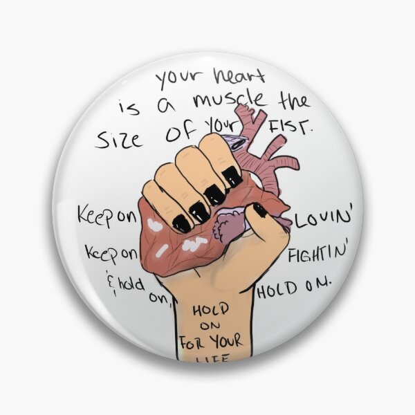 Item preview, Your Heart is a Muscle designed and sold by illegitmtghost.