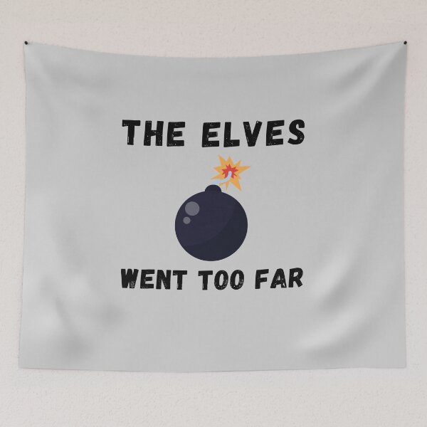 Item preview, The Elves Went Too Far 2 - Black by Boo-da-chay designed and sold by Boo-da-chay.