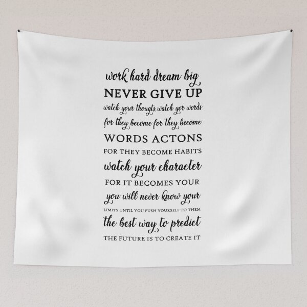 Item preview, Work Hard Dream Big Quote Art Design Inspirationa designed and sold by vividpixelusa.