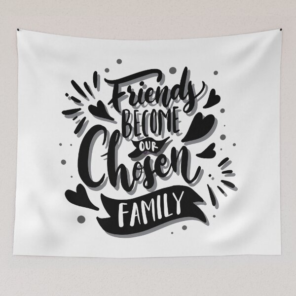 Item preview, Friends Become Our Chosen Family xxx designed and sold by Creativenetic.