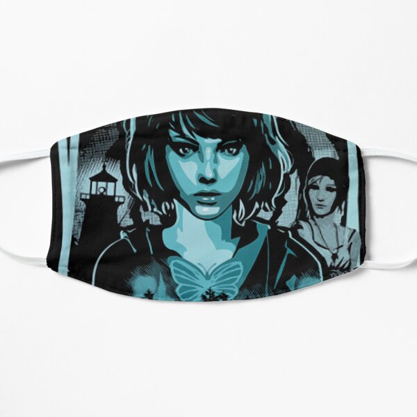 Life is strange - Max collage Flat Mask