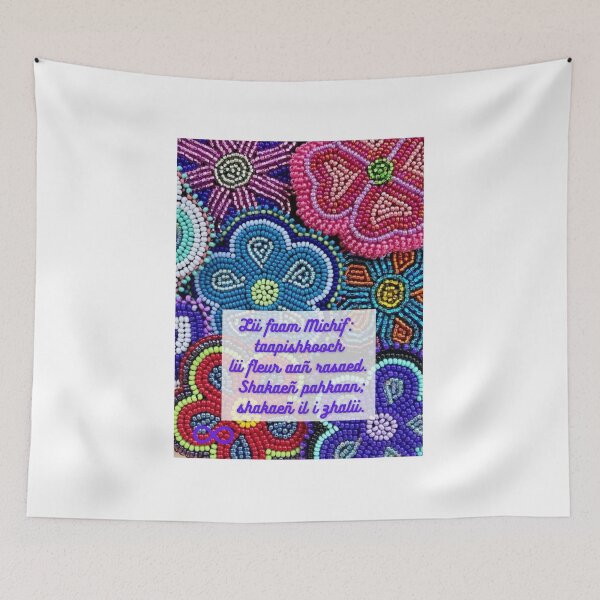Item preview, Lii Faam Michif pi lii Fleur aan Rasaed designed and sold by MichifLangRevit.