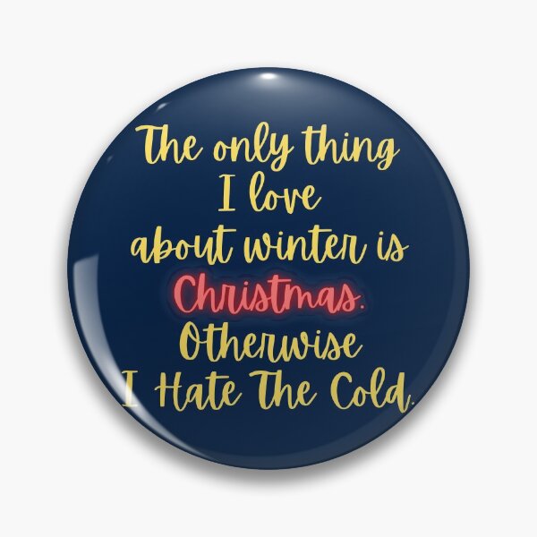 Item preview, I Hate The Cold Funny winter designed and sold by The Sober Art.