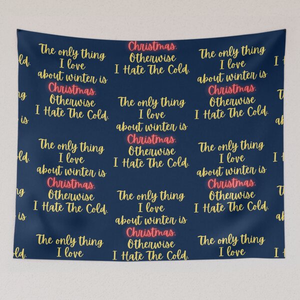 Item preview, I Hate The Cold Funny winter designed and sold by The Sober Art.