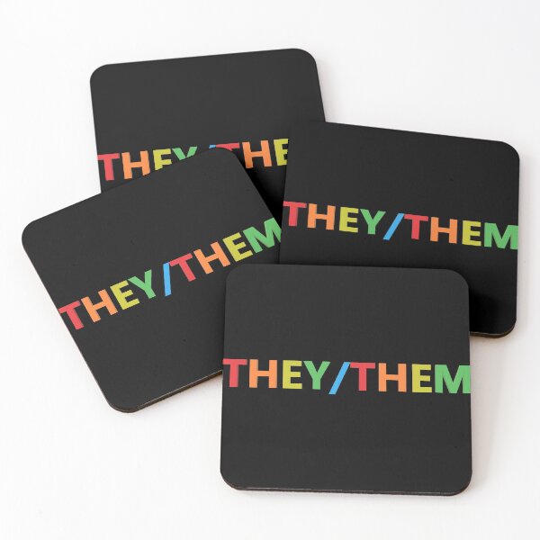 Item preview, They/Them Pronouns designed and sold by Spectrum Perspectives.