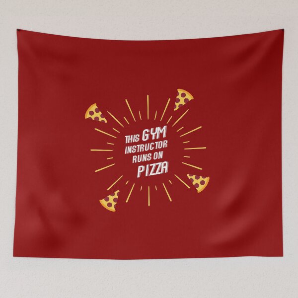 Item preview,  professional pizza eater , this gym instructor runs on pizza designed and sold by gpsapparel.