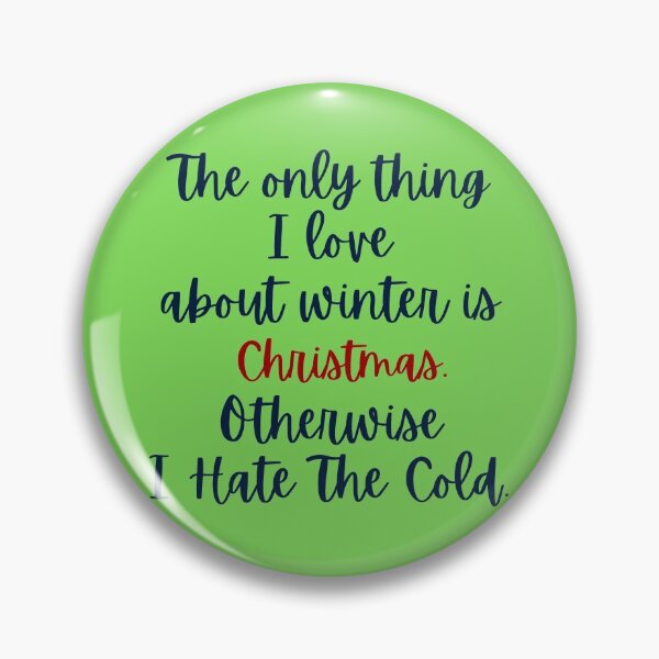 Item preview, I Hate The Cold funny winter designed and sold by The Sober Art.