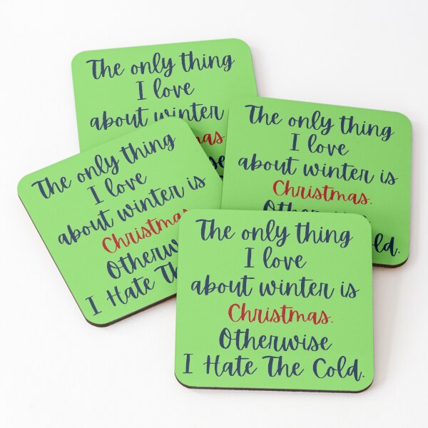 Item preview, I Hate The Cold funny winter designed and sold by The Sober Art.