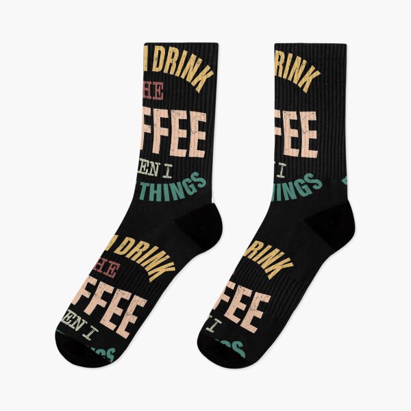 Item preview, First I Drink The Coffee Then I Do The Things Amusing designed and sold by GravitiTees.