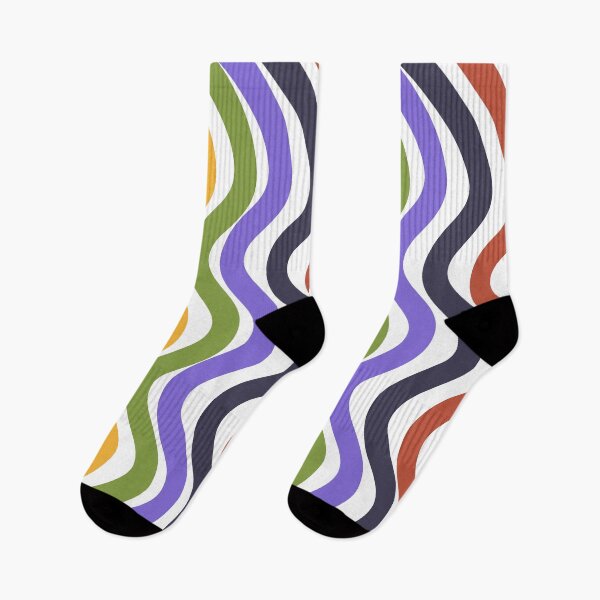 Aperçu de l'œuvre Motif coloré de lignes arc-en-ciel créée et vendue par candhdesigns.