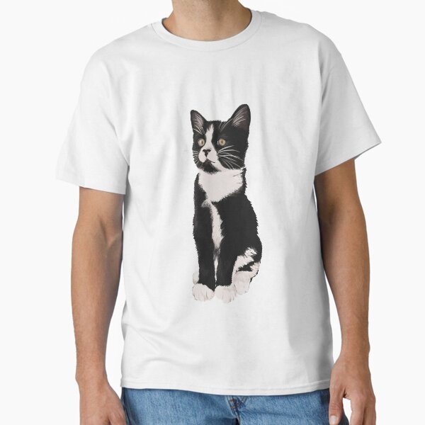 Item preview, Tuxedo cat designed and sold by Leticiapowers.