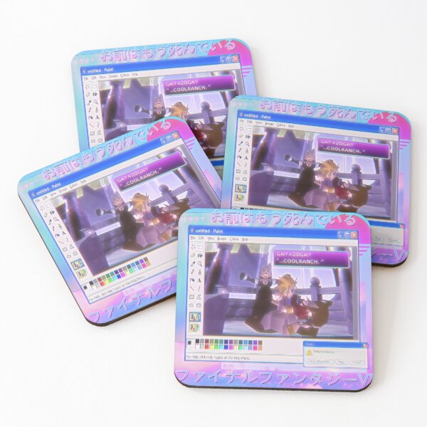 Item preview, Vaporwave ff7 cool ranch designed and sold by Awkward-Nerdd.