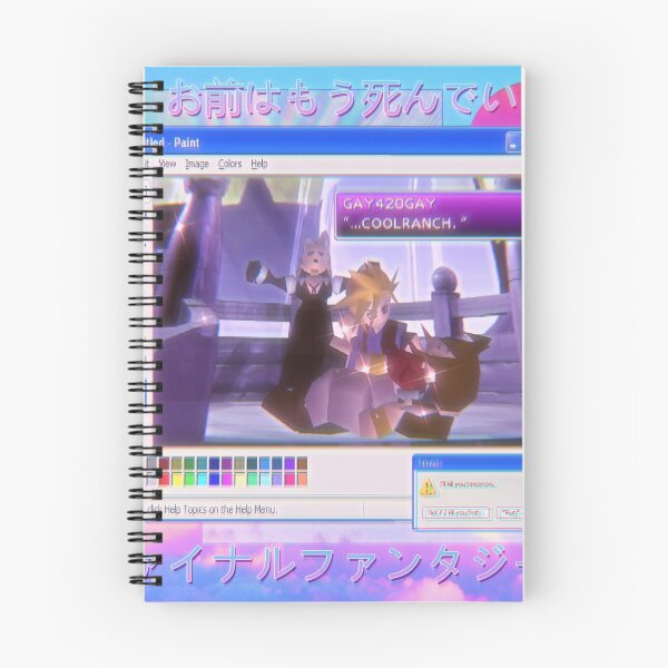 Item preview, Vaporwave ff7 cool ranch designed and sold by Awkward-Nerdd.