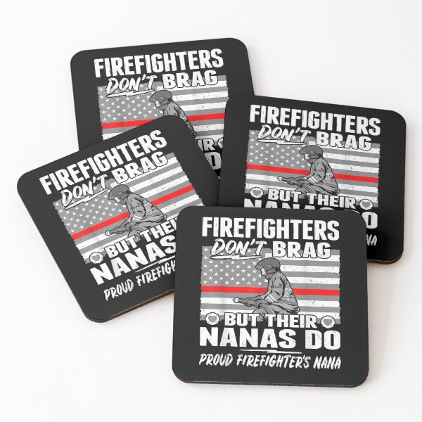 Item preview, Firefighters Don't Brag Proud Firefighter Nana designed and sold by TheBloom98.