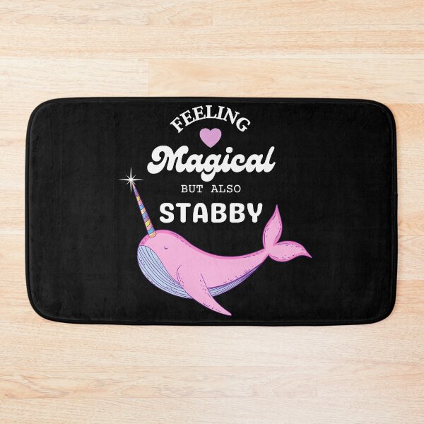 Item preview, Cute Feeling Stabby Narwhal designed and sold by Pandoras-Boxx.