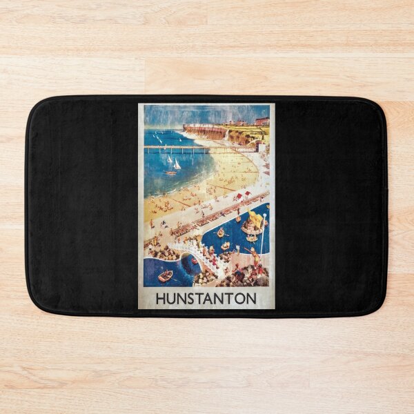 Item preview, viejo classic Hunstanton used poster designed and sold by CorasPosters.