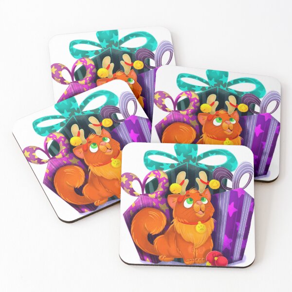 Item preview, Chrismas Cat designed and sold by vasilekca.