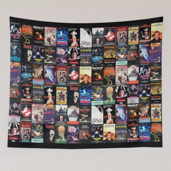 Item preview, RETRO HORROR VHS ARTWORK - 1984 designed and sold by FlapJackLarry.