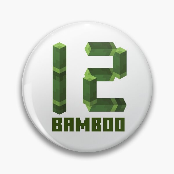 Item preview, 12 Bamboo Hermitcraft designed and sold by DVArts.