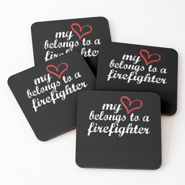 Item preview, Fireman's Wife Girlfriend My Heart Belongs To A Firefighter designed and sold by TheBloom98.