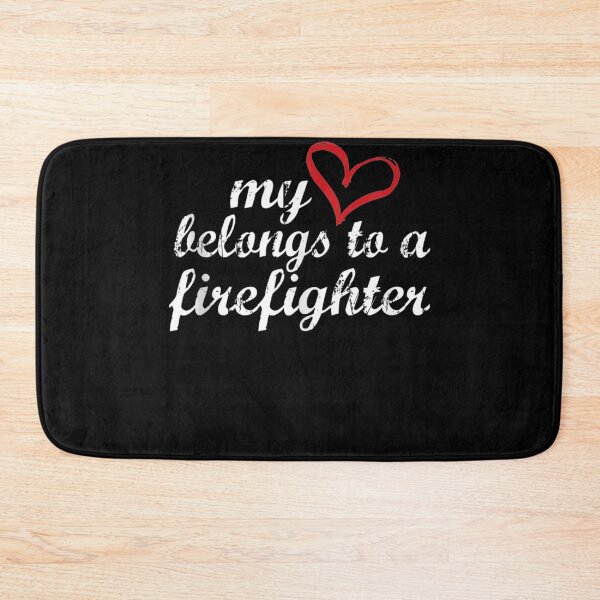 Item preview, Fireman's Wife Girlfriend My Heart Belongs To A Firefighter designed and sold by TheBloom98.