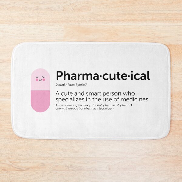 Item preview, Pink pharma-cute-ical definition designed and sold by Eenig.