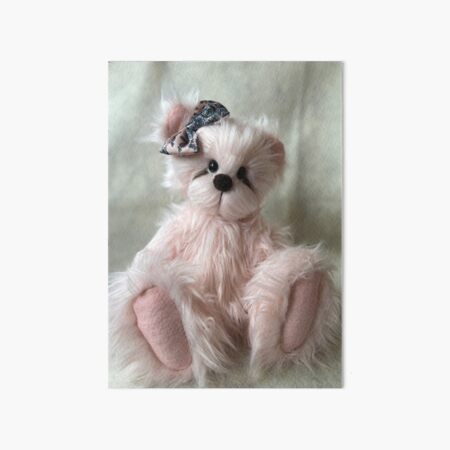 Petunia Bear Art Board Print
