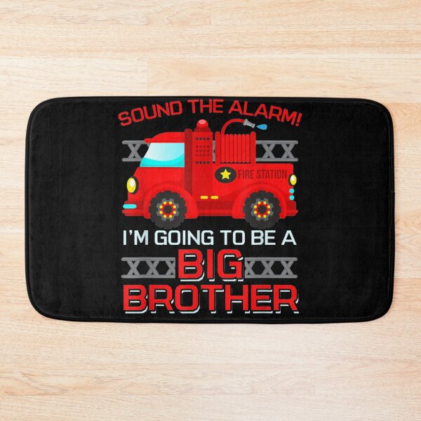 Item preview, Firetruck I'm Going To Be A Big Brother  designed and sold by TheBloom98.