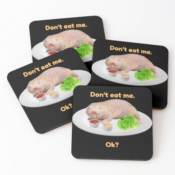 Item preview, Dont eat me. - Dessert naked mole rat designed and sold by Redga.