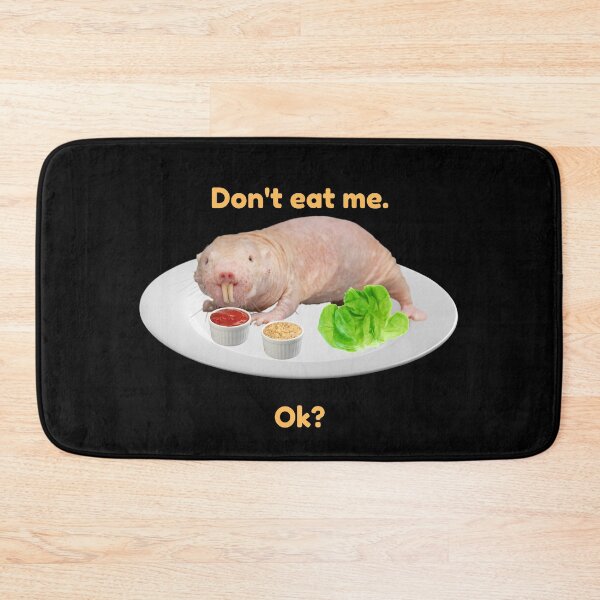 Item preview, Dont eat me. - Dessert naked mole rat designed and sold by Redga.