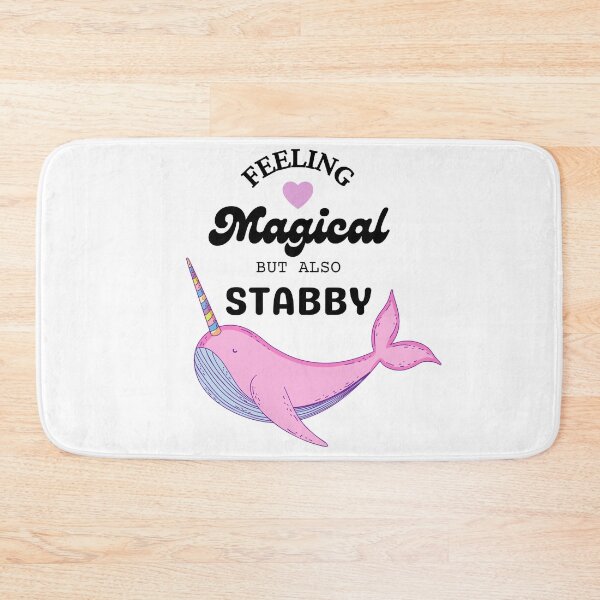 Item preview, Cute Feeling Stabby Narwhal designed and sold by Pandoras-Boxx.