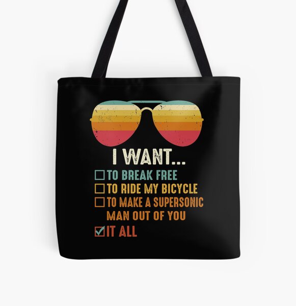 Item preview, I Want To Break Free To Ride My Bicycle designed and sold by AdamsShop.