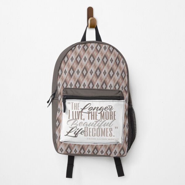 Item preview, "The Longer I Live, The More Beautiful Life Becomes." - FLW designed and sold by Sheila Pressley.