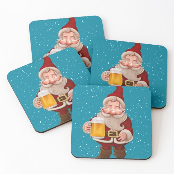 Item preview, Santa Claus drinking beer designed and sold by Yenbinh.