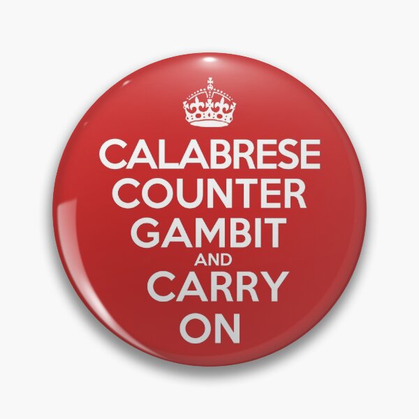 Item preview, Calabrese Counter Gambit and Carry On - Chess opening T-Shirt designed and sold by edygun.