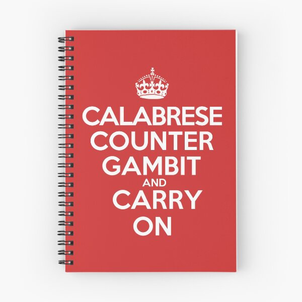 Item preview, Calabrese Counter Gambit and Carry On - Chess opening T-Shirt designed and sold by edygun.