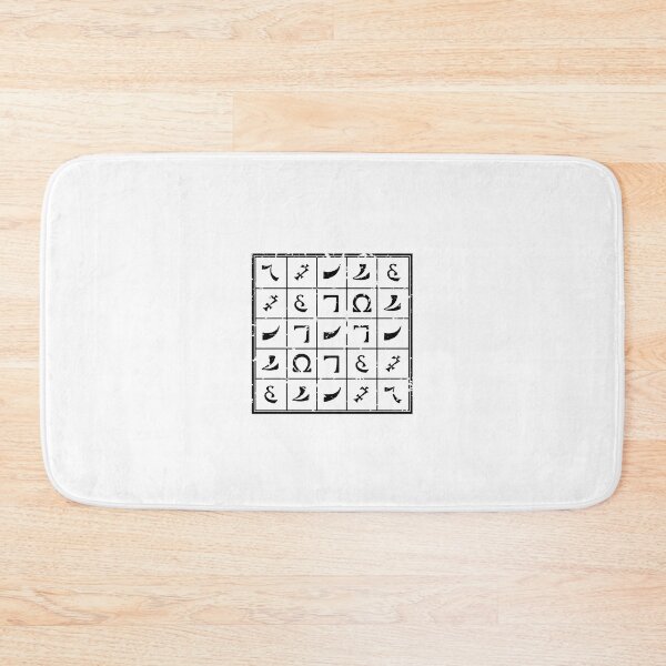 Item preview, SATOR square - Enochian (black) designed and sold by Tobias Kane.