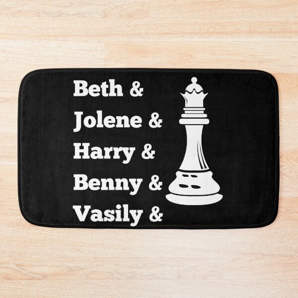Item preview, Queen's Gambit Characters Minimalist designed and sold by ecdato.
