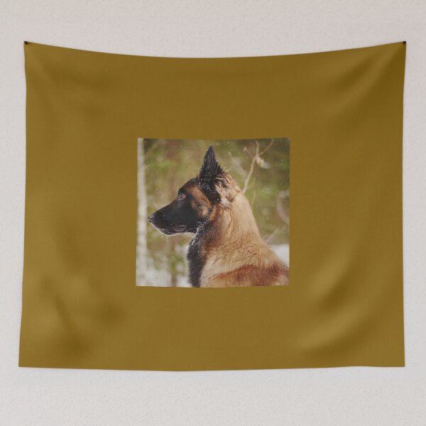 Item preview, belgian shepherd malinois face designed and sold by mikoala50.