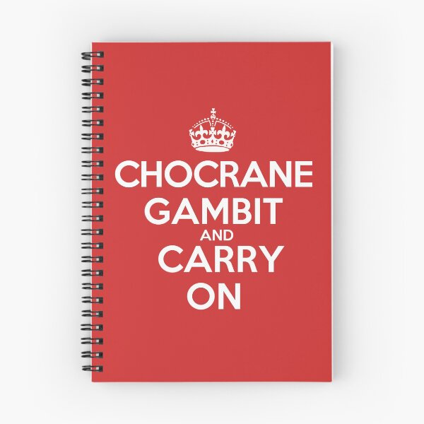Item preview, Chocrane Gambit and Carry On - Chess opening T-Shirt designed and sold by edygun.