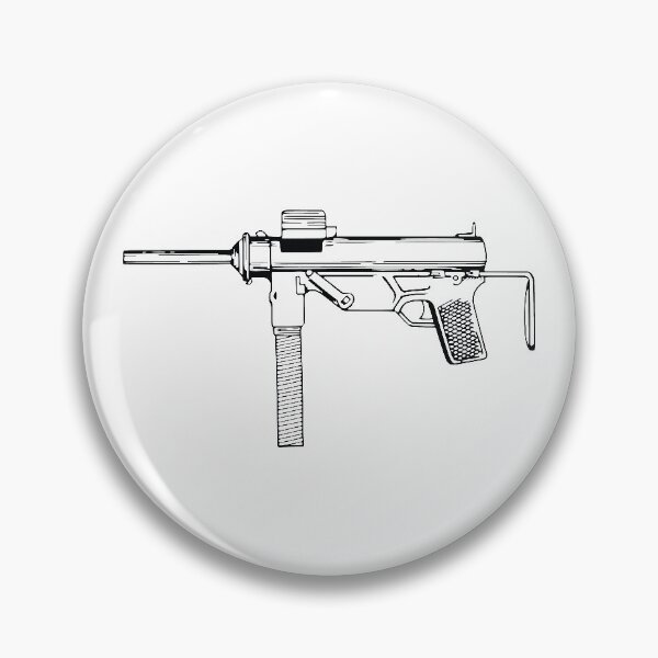 Item preview, Machine gun drawing designed and sold by binti163.