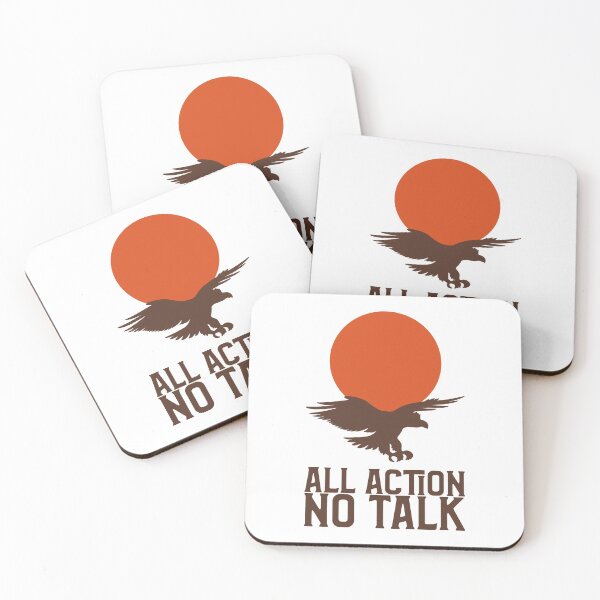 Item preview, All Action No Talk designed and sold by greenchimp.