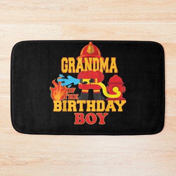 Item preview, Grandma Of The Birthday Boy Firetruck Firefighter Party  designed and sold by TheBloom98.