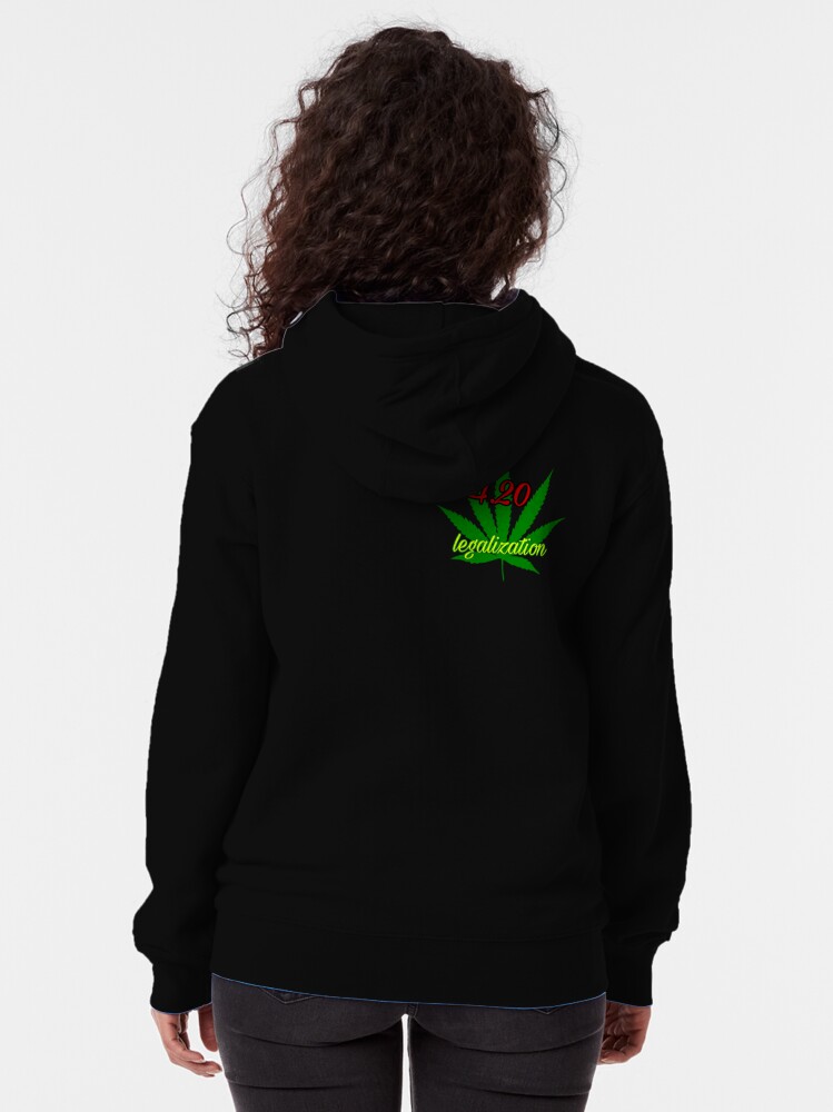 Download "Legalization" Zipped Hoodie by 420organic | Redbubble