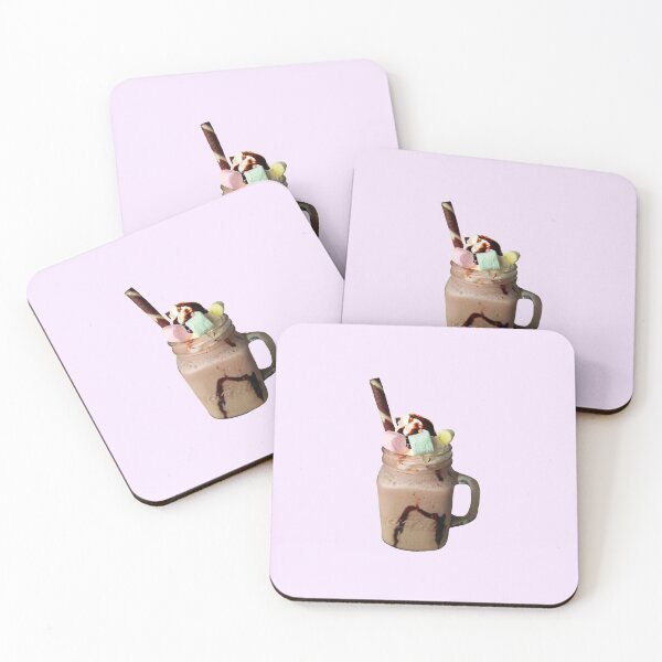 Item preview, Copy of Chocolate Smoothie on mason jar with white background  designed and sold by DS-by-AUDREY.