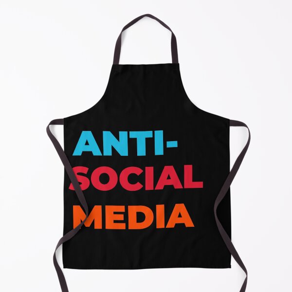 Item preview, Anti-Social Media designed and sold by QM Designing.