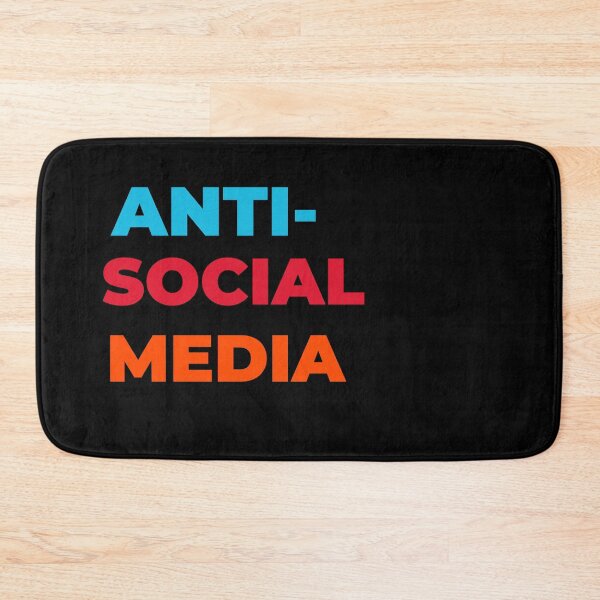 Item preview, Anti-Social Media  designed and sold by QM Designing.