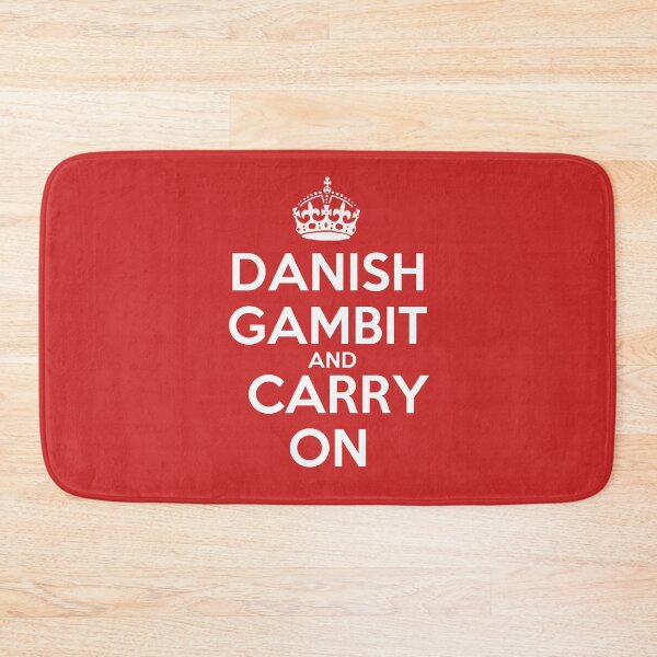 Item preview, Danish Gambit and Carry On - Chess opening T-Shirt designed and sold by edygun.