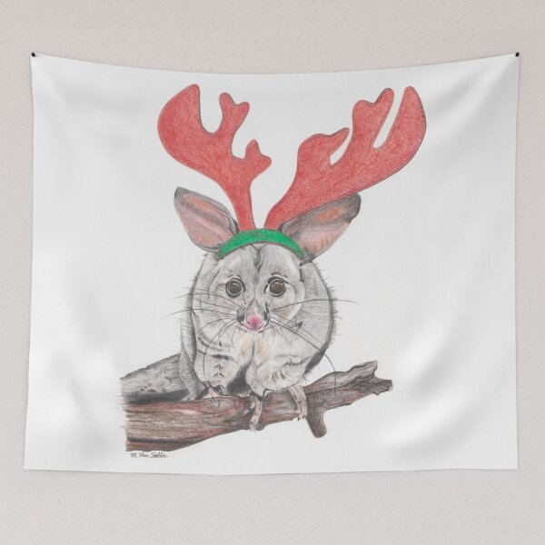 Item preview, Aussie Christmas Possum designed and sold by cardsbymel.