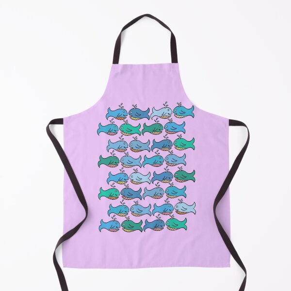 Item preview, Cute and Colorful Whale Pattern (pink) designed and sold by Davey's Designs.